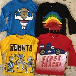 4T Boys Long Sleeve Tee
